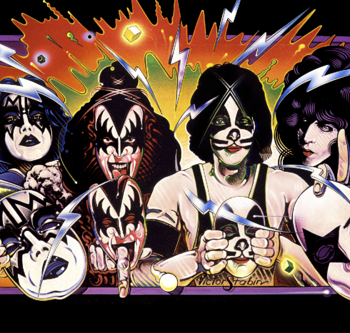 Kiss UnMasked Album Cover Poster by Victor Stabin