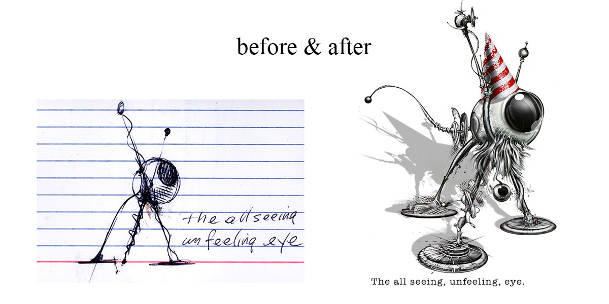 Unfeeling Before & After
